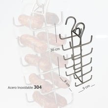 Cargar imagen en el visor de la galería, ACCESORIO PARA CHORIZOS ACERO INOXIDABLE 5 NIVELES