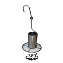 Cargar imagen en el visor de la galería, Accesorio Giratorio de Pollo Sentado Al Barril Acero Inoxidable