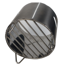 Cargar imagen en el visor de la galería, Carbonera Para Asador De Barril Grande 20x24 cm Inoxidable