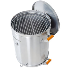 Cargar imagen en el visor de la galería, ASADOR DE BARRIL GRANDE 60 LB PARA NEGOCIO ACERO INOXIDABLE 304