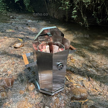 Cargar imagen en el visor de la galería, Asador de Barril 10 Libras Octagonal