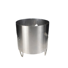 Cargar imagen en el visor de la galería, Carbonera Para Asador De Barril Grande 22x25 Cm Inoxidable