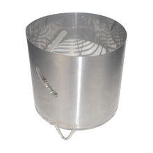Cargar imagen en el visor de la galería, Carbonera Para Asador De Barril Grande 22x25 Cm Inoxidable