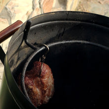 Cargar imagen en el visor de la galería, Ganchos Giratorios Para Asador de Barril x 6 en Acero Inoxidable itaho