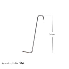 Cargar imagen en el visor de la galería, KIT DE 6 PINCHOS ASADOR DE BARRIL INOXIDABLE