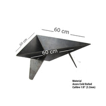 Cargar imagen en el visor de la galería, FOGATA TRIANGULAR A LEÑA 60CM ITAHO