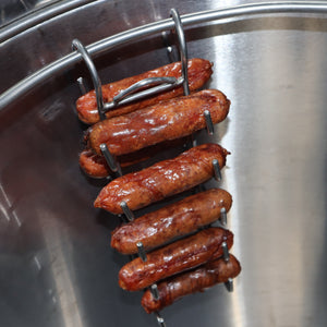 ACCESORIO PARA CHORIZOS ACERO INOXIDABLE 5 NIVELES