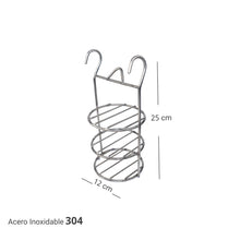 Cargar imagen en el visor de la galería, TORRE MULTIUSOS ACERO INOXIDABLE 3 NIVELES
