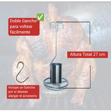 Cargar imagen en el visor de la galería, ACCESORIO PARA POLLO AL BARRIL |  POLLO SENTADO AL BARRIL
