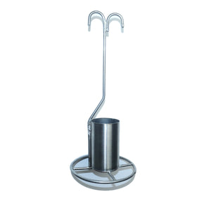 ACCESORIO PARA POLLO AL BARRIL |  POLLO SENTADO AL BARRIL