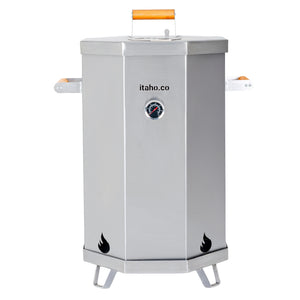 Asador de Barril 28 Libras Octagonal Inoxidable Calibre 18