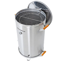 Cargar imagen en el visor de la galería, Asador de Barril 50 Libras Acero Inoxidable 430 Calibre 18
