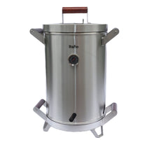 Cargar imagen en el visor de la galería, Asador De Barril 10 Libras Acero Inoxidable 430 Calibre 18
