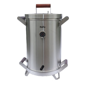 Asador De Barril 10 Libras Acero Inoxidable 430 Calibre 18