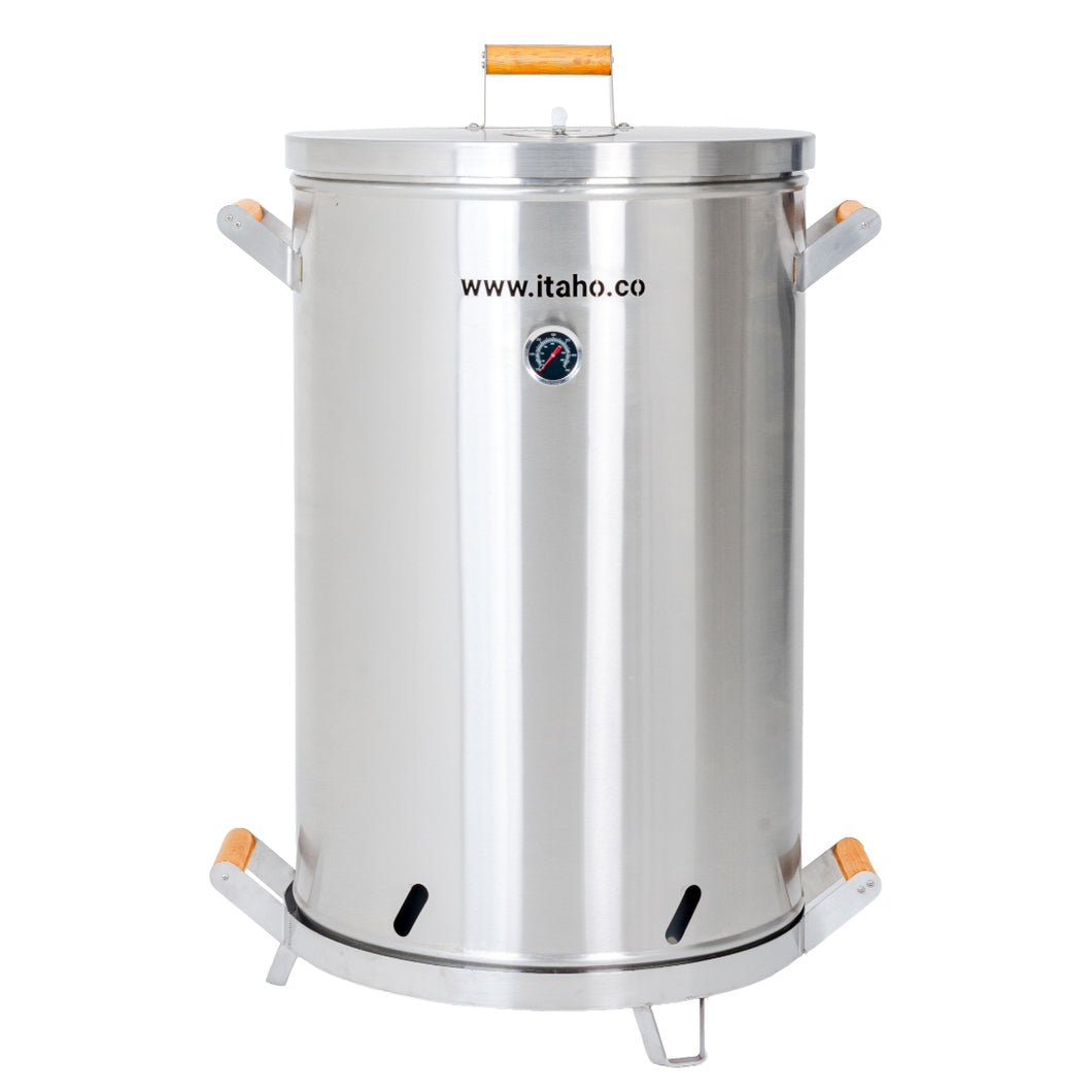 Asador de Barril 50 Libras  Acero inoxidable 304 Calibre 18