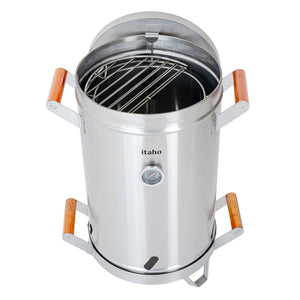 Asador De Barril 10 Libras Acero Inoxidable 304 Calibre 18