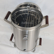 Cargar imagen en el visor de la galería, Asador De Barril 12 Libras Acero Inoxidable 430 Calibre 18
