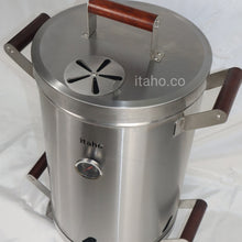 Cargar imagen en el visor de la galería, Asador De Barril 10 Libras Acero Inoxidable 304 Calibre 18
