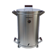 Cargar imagen en el visor de la galería, Asador de Barril 25 Libras Acero Inoxidable 430 Calibre 18
