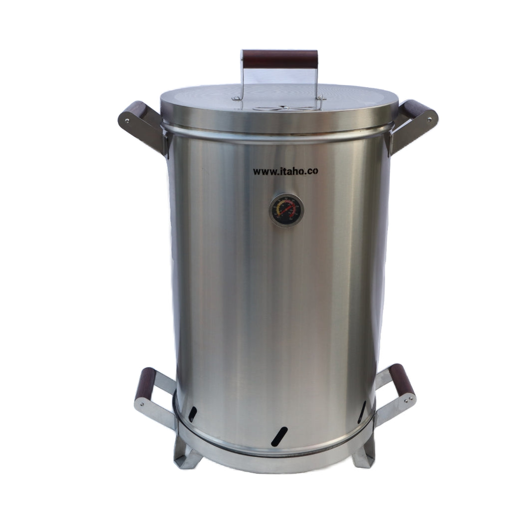 Asador de Barril 25 Libras Acero Inoxidable 430 Calibre 18