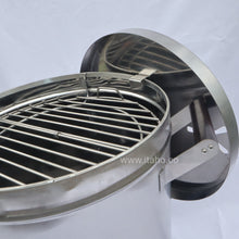 Cargar imagen en el visor de la galería, Asador de Barril 25 Libras Acero Inoxidable 430 Calibre 18
