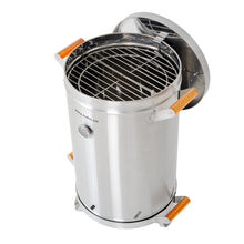 Cargar imagen en el visor de la galería, ASADOR DE BARRIL ACERO INOXIDABLE CAPACIDAD 25 a 30 LIBRAS 304
