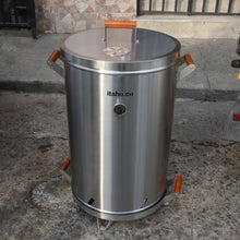 Cargar imagen en el visor de la galería, Asador de Barril 50 Libras Acero Inoxidable 430 Calibre 18
