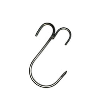 Cargar imagen en el visor de la galería, Ganchos Doble Para Asador De Barril Inox 6 Unidades
