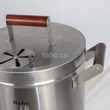 Cargar imagen en el visor de la galería, Asador De Barril 12 Libras Acero Inoxidable 430 Calibre 18
