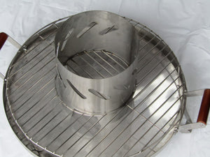PARRILLA INFERIOR PARA BASE ASADOR DE BARRIL INOXIDABLE 45 LB
